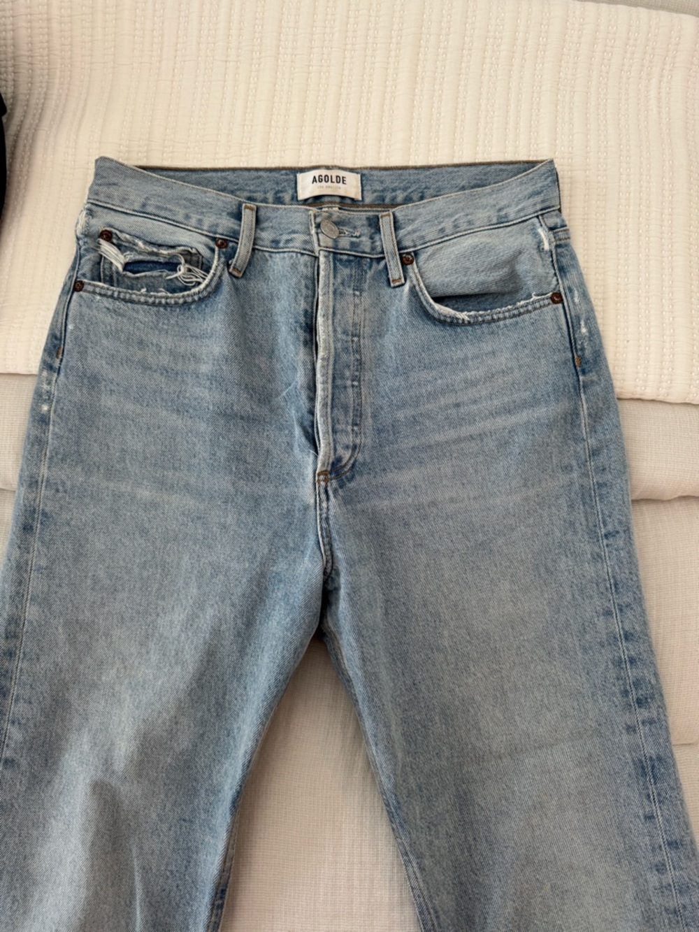 AGOLDE 90s Mid Rise Straight Jeans
